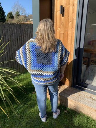 Granny Square Shrug #2