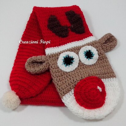 Scarf Toddler Reindeer