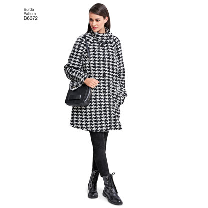 Burda Style Women's Jacket B6372 - Paper Pattern, Size 8-18