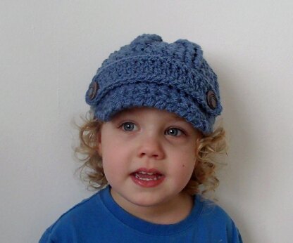 Newsboy Hat Any Size Any Yarn Hat