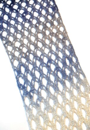 City Lace Cowl Long Wrap #6