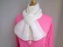 Cream Puff Keyhole Scarf