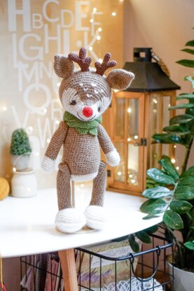 CROCHET Reindeer pattern by Polushkabunny