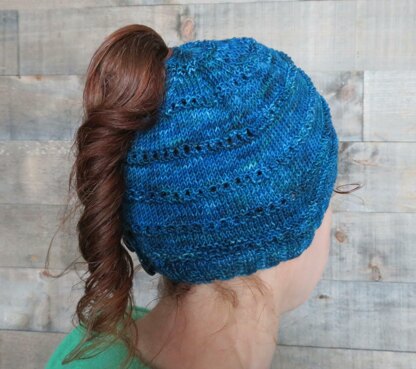 Ridges Ponytail Hat