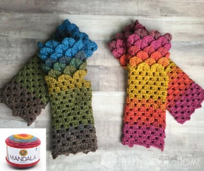 Dragon Tears Fingerless Gloves