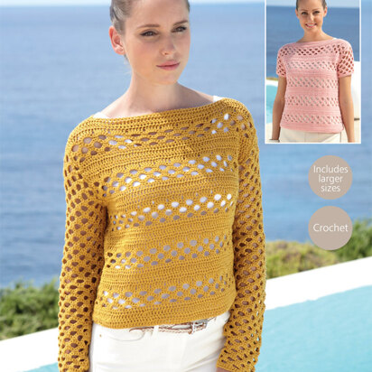 Sweaters in Sirdar Cotton DK - 7075 - Downloadable PDF