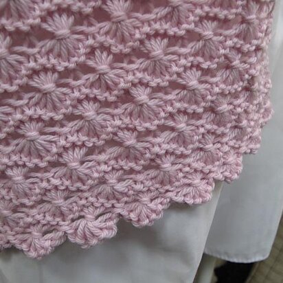 Posy Baby Blanket - knitting pattern