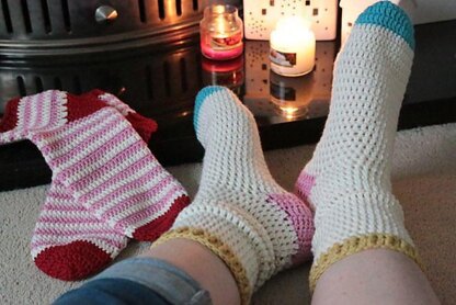 Candy Stripe Stocking and Twinkle Toe Socks