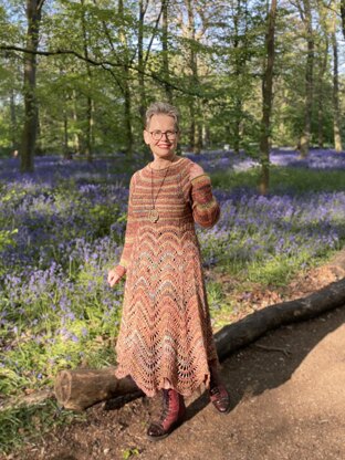 Loose Loop Wave Dress