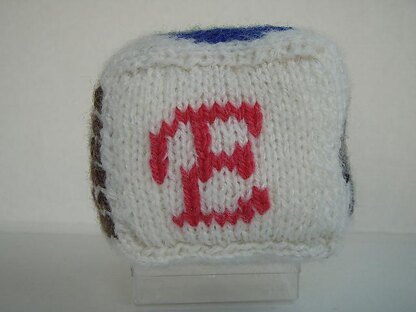 123ABC Baby Blocks "E"