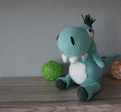 Crochet Pattern for the Dino Rex!