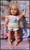 Vest & Pants Sets for 18 inch fashion doll, fits Our Generation & American Girl