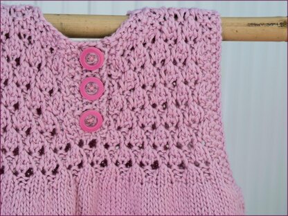 Aelwen Baby Dress, sizes 3m to 2 yrs
