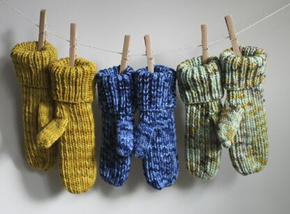 Drawstring Mittens