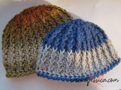 Ribbed Baby Beanie