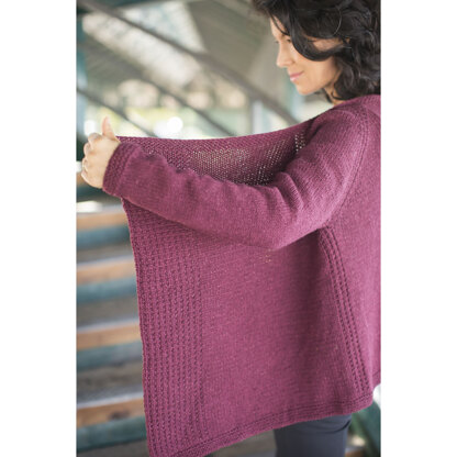 Vineyard Stroll Cardigan in Cascade Yarns Friday Harbor - W750 - Downloadable PDF