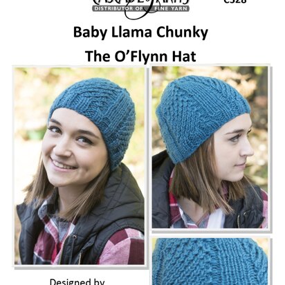 The O'Flynn Hat in Cascade Baby Llama Chunky - C328 - Downloadable PDF