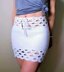 Scallop Beach Mini Skirt