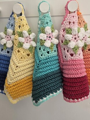 Pentagon Mitered Dishcloth