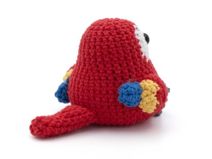 Amigurumi Scarlet Macaw