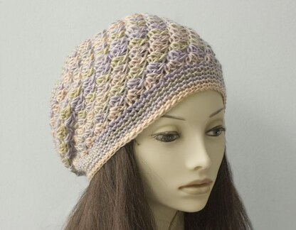 Lace Slouchy Hat