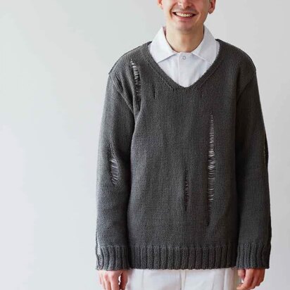 Hardware Sweater in Erika Knight Gossypium Cotton - Downloadable PDF