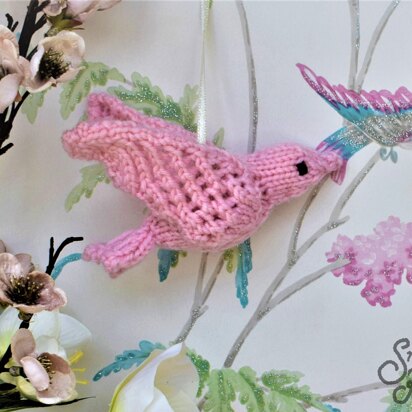 Bird Dove Ornament Decoration Snoo's Knits