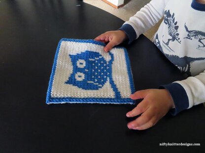 Puffy Owl Potholder