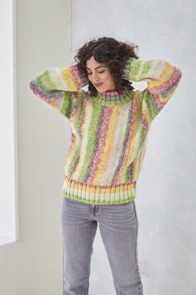 Sweater & Jacket in King Cole Hedgerow Chunky - P6204 - Leaflet