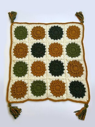 Rustic Harmony Baby Blanket