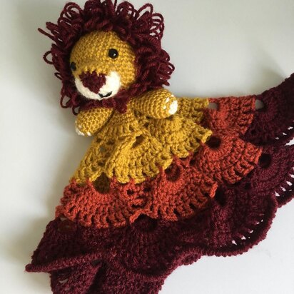 Loopy the Lion Security Blanket