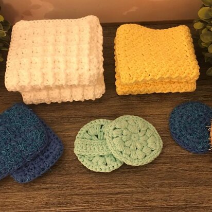 Washcloths and Scrubbies