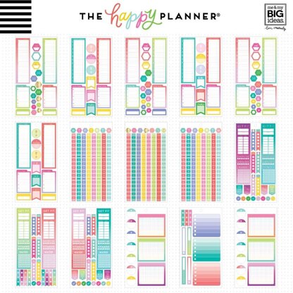 Happy Planner Sticker Value Pack - Productivity Fill-In, 540/Pkg