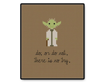 Yoda - PDF Cross Stitch Pattern