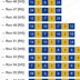 Throw Camino De Santiago C2C Crochet Pattern PDF | Blue Gold Blanket