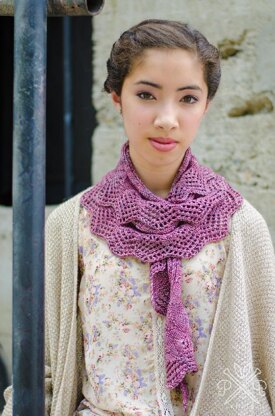 Battenburg Lace Scarf