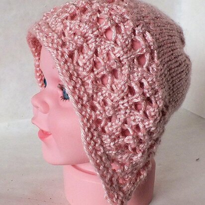 Lace Baby Bonnet