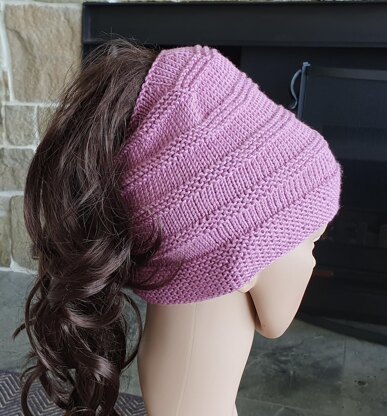 Tiffany - ponytail beanie