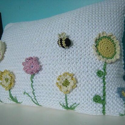 Spring Flowers Blanket and Cushion