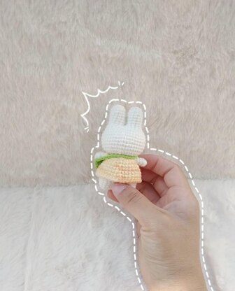 Mini Bunny with Frog Crossbody Bag