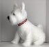 Westie dog crochet