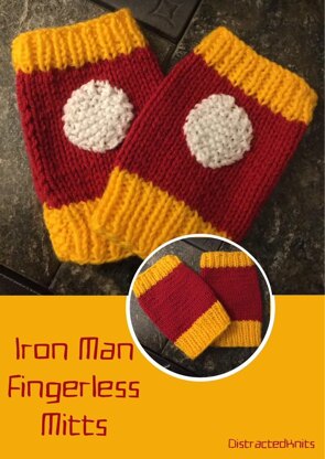 Iron Man Fingerless Mitts