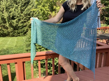 Breaker Waves Shawl