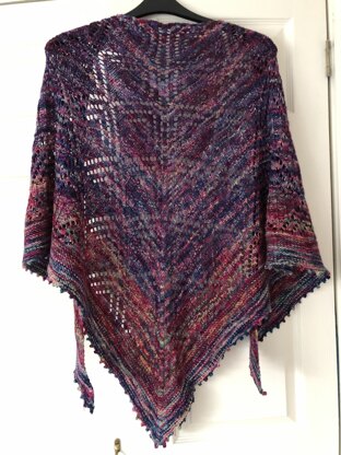 Colourful shawl