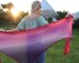 Summer Fuchsia Shawl