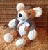 Autumn Loomed Square Bear