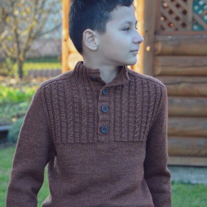 Boxy Jumper in Rowan Cotton Cashmere - Downloadable PDF