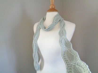 Skinny Leaf Scarf