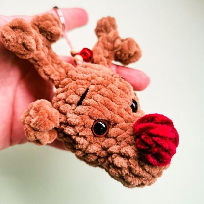 Rudolph Keychain