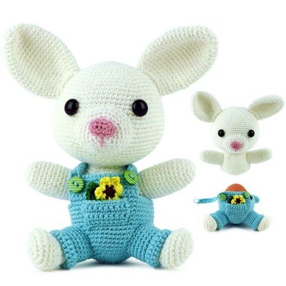 Easter Bunny (egg cozy) Amigurumi